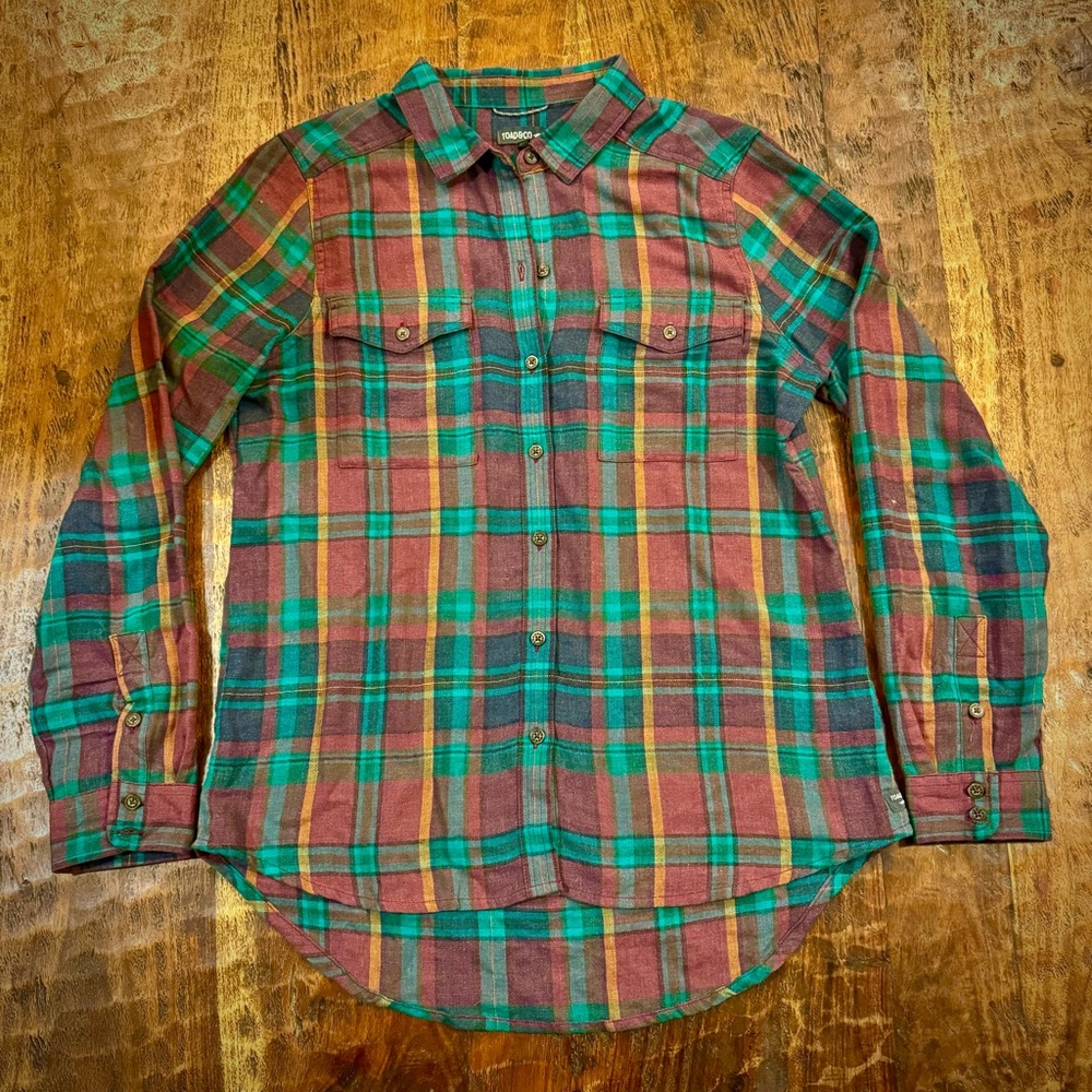 Toad&Co Flannel Blouse (Size M)
